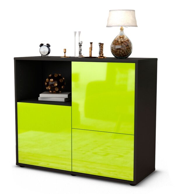 Sideboard Carina, Grün (92x79x35cm)