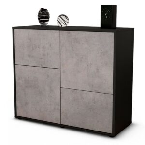 Sideboard Carla, Beton (92x79x35cm)