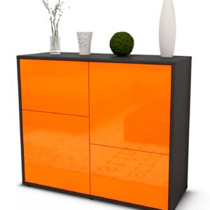 Sideboard Carla, Orange (92x79x35cm)