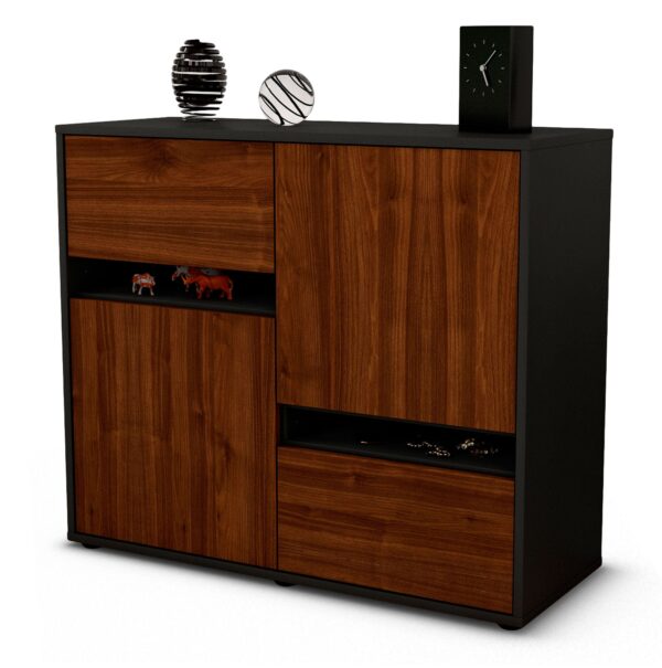 Sideboard Carlotta, Walnuss (92x79x35cm)