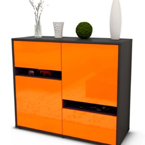 Sideboard Carlotta, Orange (92x79x35cm)