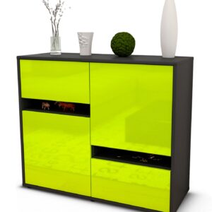 Sideboard Carlotta, Grün (92x79x35cm)