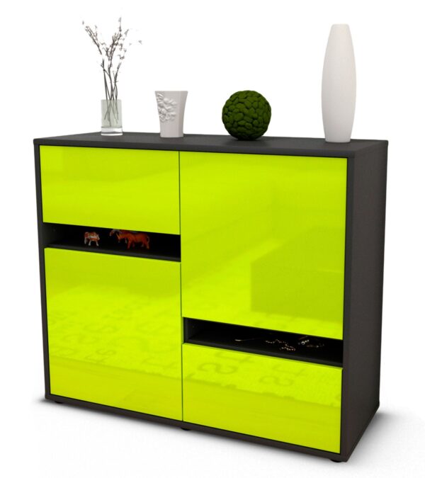 Sideboard Carlotta, Grün (92x79x35cm)