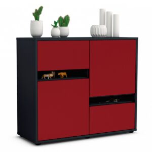 Sideboard Carlotta, Bordeaux (92x79x35cm)