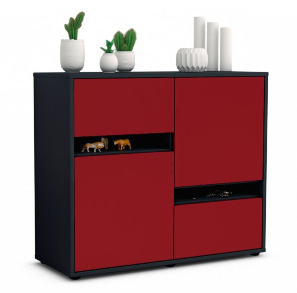 Sideboard Carlotta, Bordeaux (92x79x35cm)