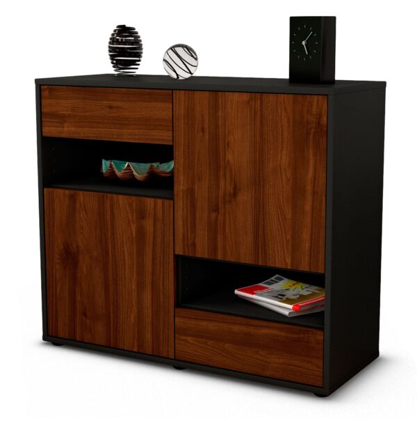 Sideboard Carmelina, Walnuss (92x79x35cm)