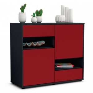 Sideboard Carmelina, Bordeaux (92x79x35cm)