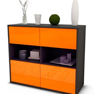 Sideboard Carmen, Orange (92x79x35cm)