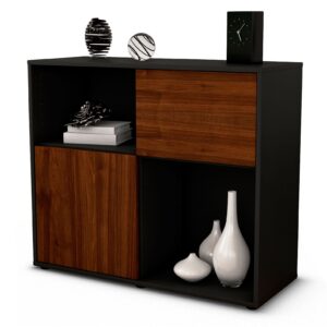 Sideboard Carola, Walnuss (92x79x35cm)