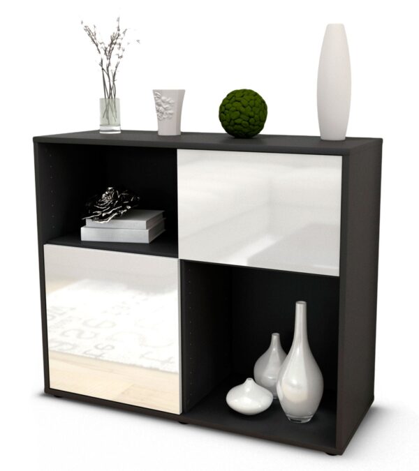 Sideboard Carola, Weiß (92x79x35cm)
