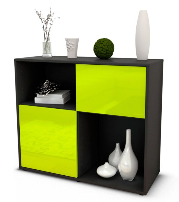 Sideboard Carola, Grün (92x79x35cm)