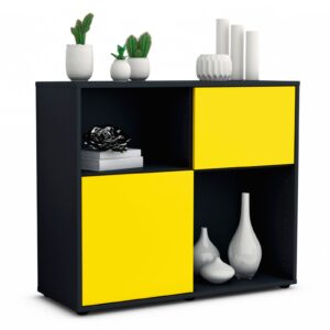 Sideboard Carola, Gelb (92x79x35cm)