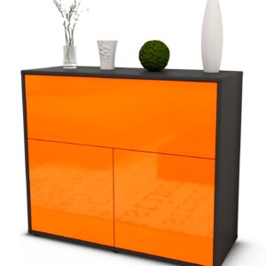 Sideboard Carolin, Orange (92x79x35cm)