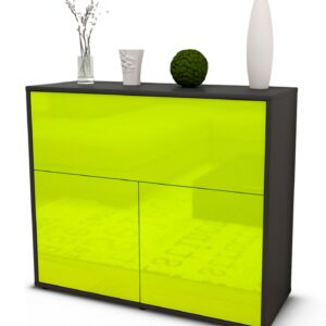 Sideboard Carolin, Grün (92x79x35cm)