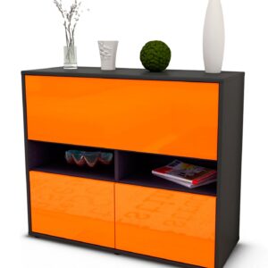 Sideboard Cassandra, Orange (92x79x35cm)