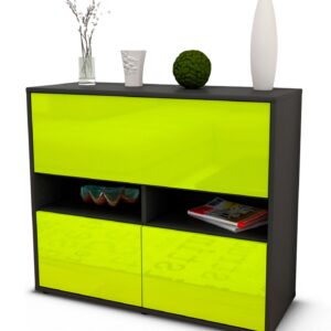 Sideboard Cassandra, Grün (92x79x35cm)