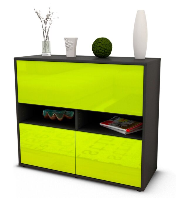 Sideboard Cassandra, Grün (92x79x35cm)
