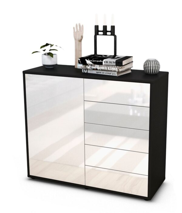 Sideboard Cecilia, Weiß (92x79x35cm)