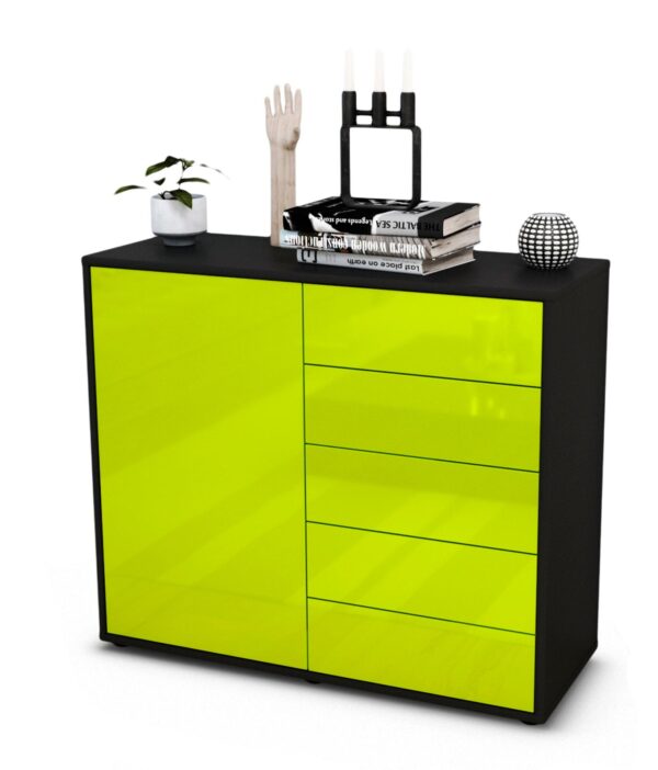Sideboard Cecilia, Grün (92x79x35cm)