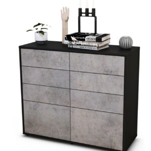 Sideboard Celeste, Beton (92x79x35cm)