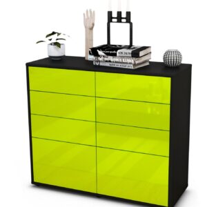 Sideboard Celeste, Grün (92x79x35cm)