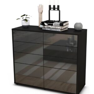 Sideboard Celeste, Grau (92x79x35cm)