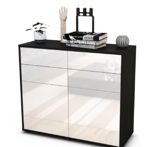 Sideboard Celia, Weiß (92x79x35cm)