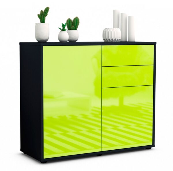 Sideboard Chantal, Grün (92x79x35cm)