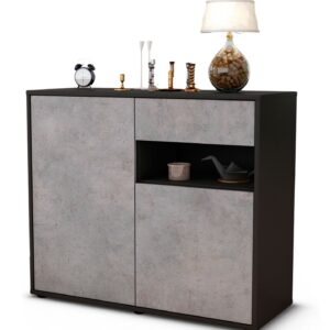 Sideboard Charlotta, Beton (92x79x35cm)
