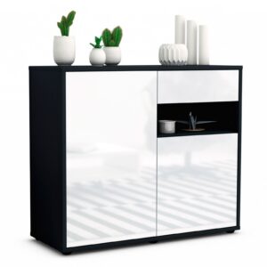 Sideboard Charlotta, Weiß (92x79x35cm)