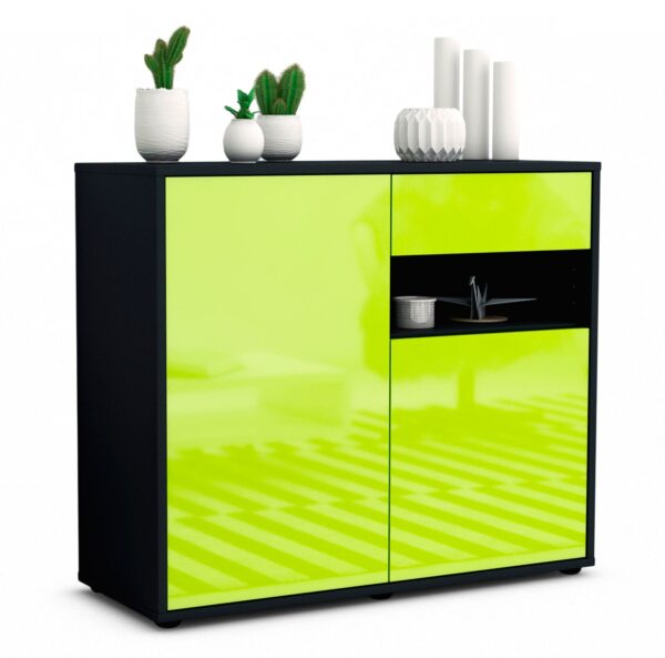 Sideboard Charlotta, Grün (92x79x35cm)