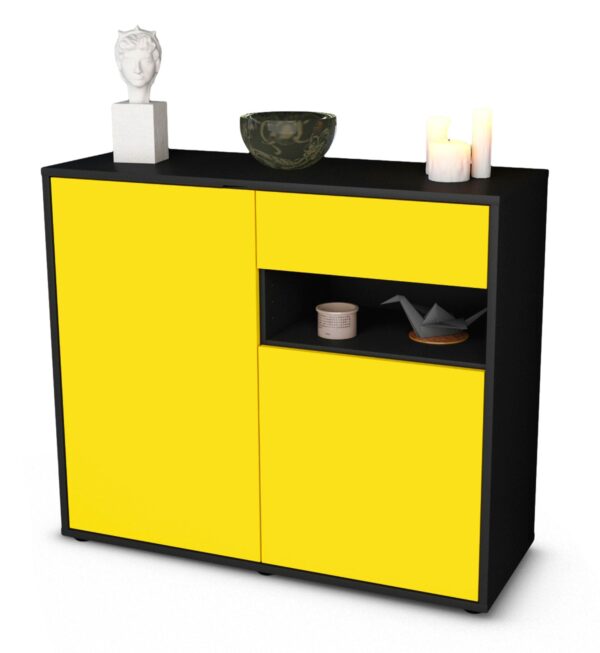 Sideboard Charlotta, Gelb (92x79x35cm)