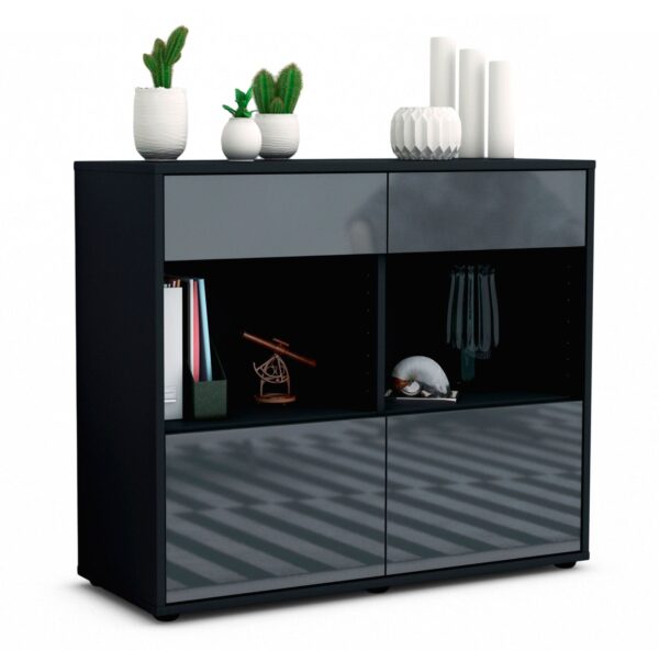 Sideboard Christina, Grau (92x79x35cm)