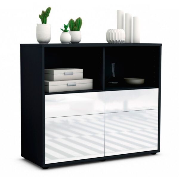 Sideboard Christine, Weiß (92x79x35cm)