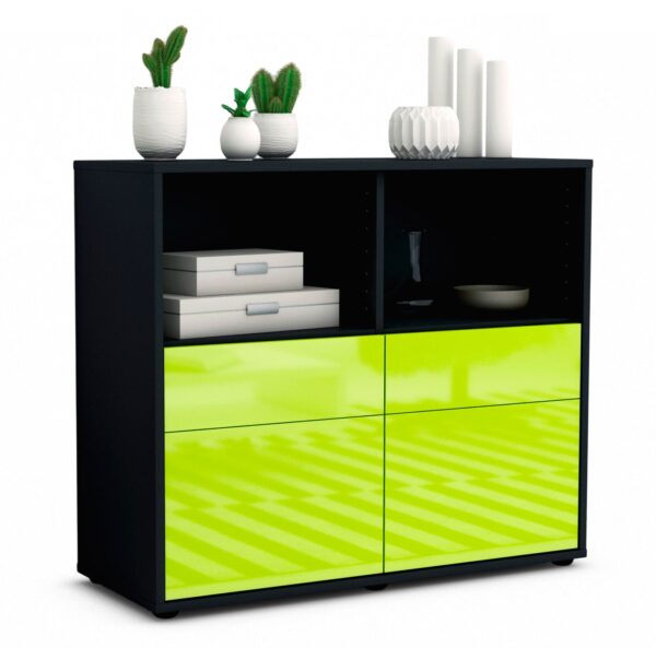 Sideboard Christine, Grün (92x79x35cm)