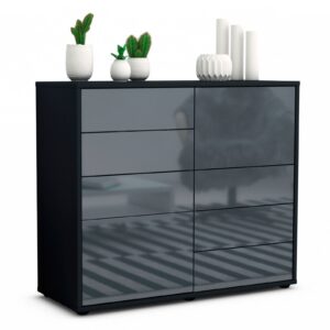Sideboard Circe, Grau (92x79x35cm)