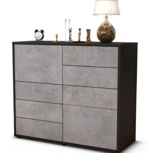 Sideboard Clarissa, Beton (92x79x35cm)