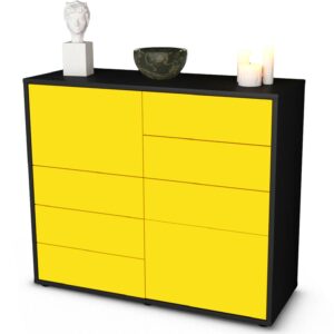 Sideboard Clarissa, Gelb (92x79x35cm)