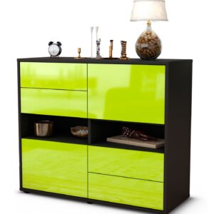 Sideboard Claudia, Grün (92x79x35cm)