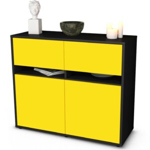 Sideboard Clea, Gelb (92x79x35cm)