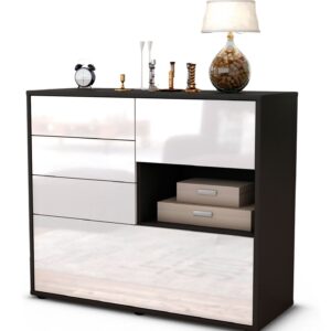 Sideboard Coco, Weiß (92x79x35cm)
