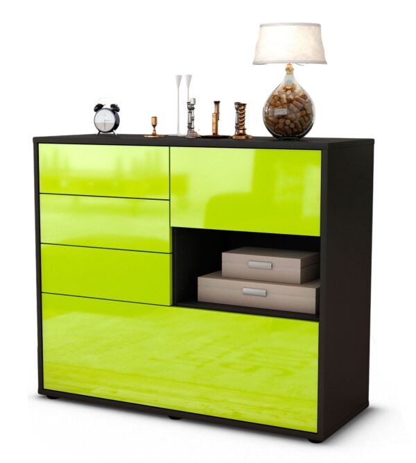Sideboard Coco, Grün (92x79x35cm)