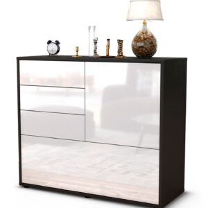 Sideboard Corina, Weiß (92x79x35cm)