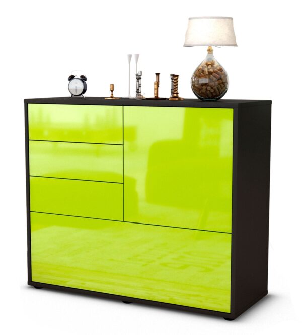 Sideboard Corina, Grün (92x79x35cm)