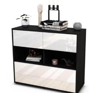 Sideboard Cosima, Weiß (92x79x35cm)