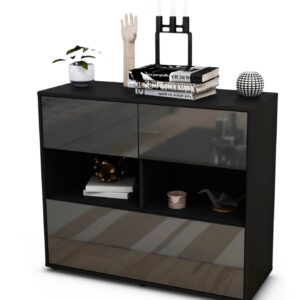Sideboard Cosima, Grau (92x79x35cm)