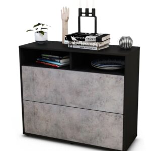 Sideboard Cosma, Beton (92x79x35cm)