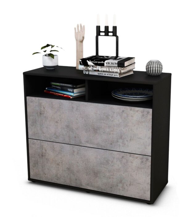 Sideboard Cosma, Beton (92x79x35cm)