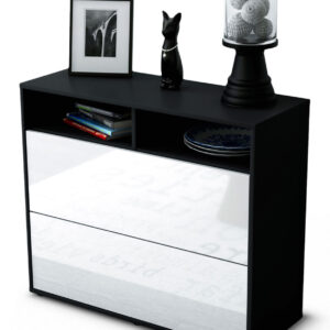 Sideboard Cosma, Weiß (92x79x35cm)