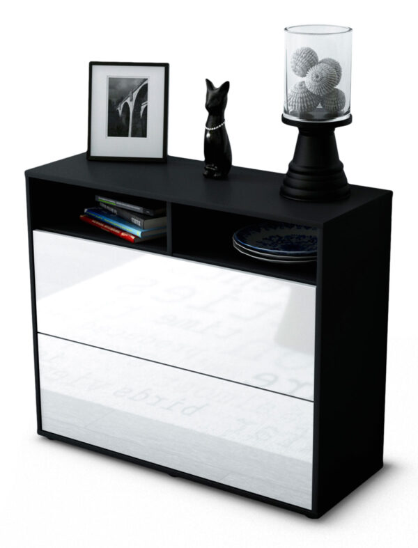 Sideboard Cosma, Weiß (92x79x35cm)
